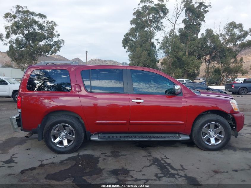 2005 Nissan Armada Le VIN: 5N1AA08B35N727808 Lot: 43416185