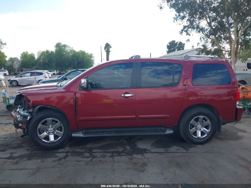 2005 Nissan Armada Le VIN: 5N1AA08B35N727808 Lot: 43416185