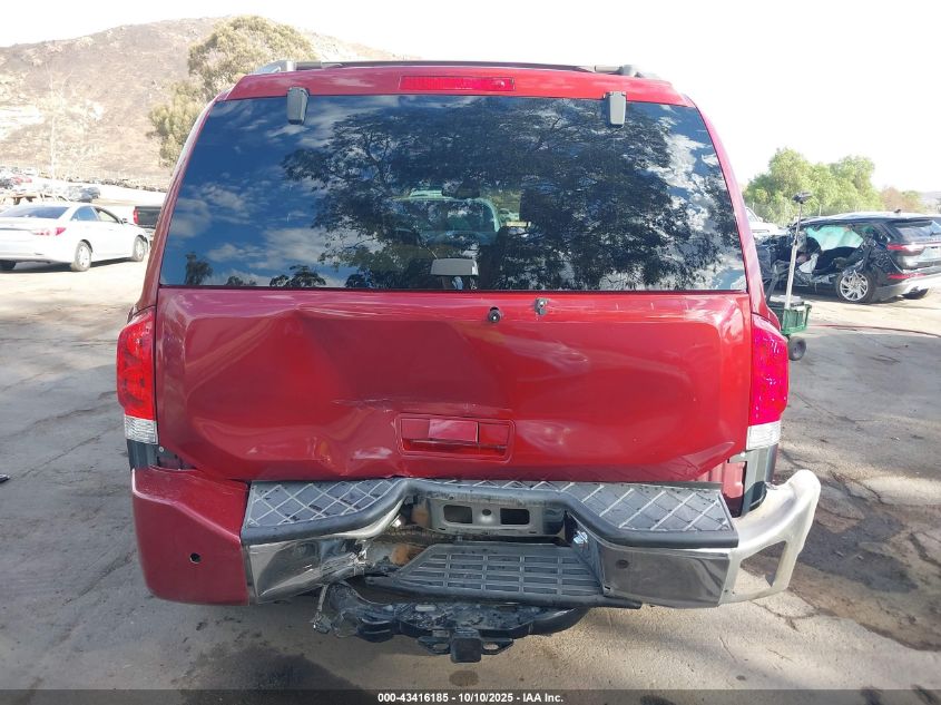 2005 Nissan Armada Le VIN: 5N1AA08B35N727808 Lot: 43416185