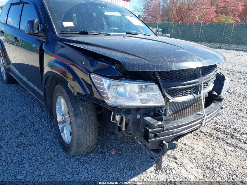 2014 Dodge Journey Sxt VIN: 3C4PDDBG7ET193018 Lot: 43416216