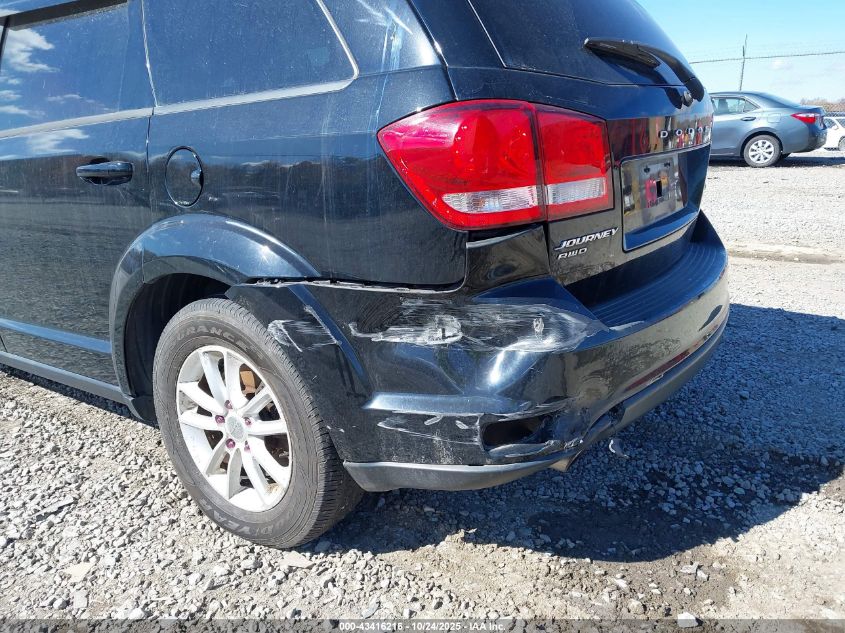 2014 Dodge Journey Sxt VIN: 3C4PDDBG7ET193018 Lot: 43416216