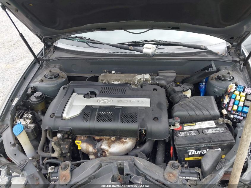 2007 Hyundai Tiburon Gs VIN: KMHHM66D47U246049 Lot: 43416225