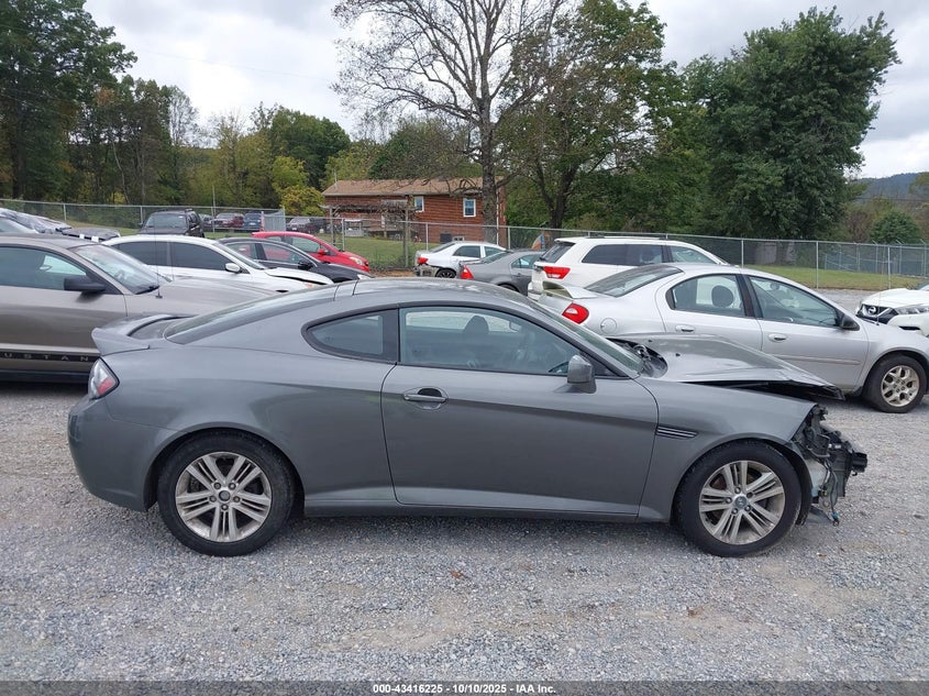 2007 Hyundai Tiburon Gs VIN: KMHHM66D47U246049 Lot: 43416225
