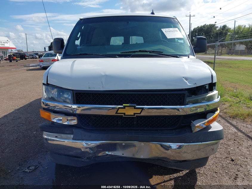2018 CHEVROLET EXPRESS 3500 LT 1GAZGPFGXJ1274696