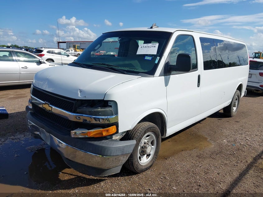 2018 CHEVROLET EXPRESS 3500 LT 1GAZGPFGXJ1274696