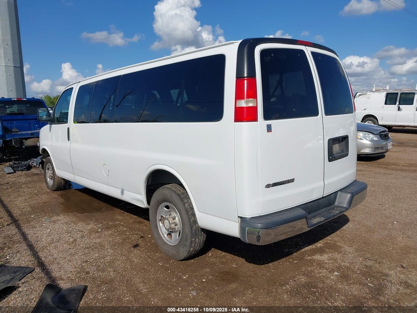 2018 CHEVROLET EXPRESS 3500 LT 1GAZGPFGXJ1274696