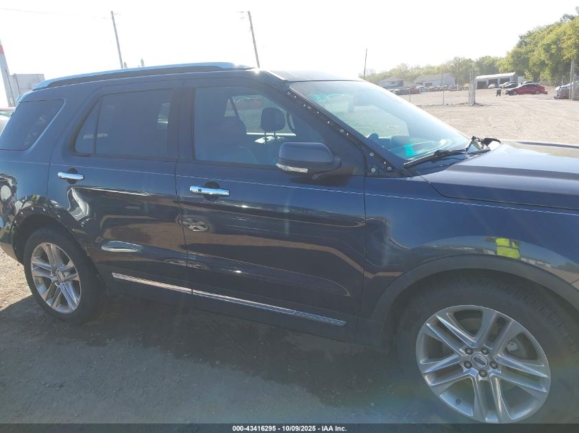 2017 Ford Explorer Limited VIN: 1FM5K7FH7HGB20706 Lot: 43416295