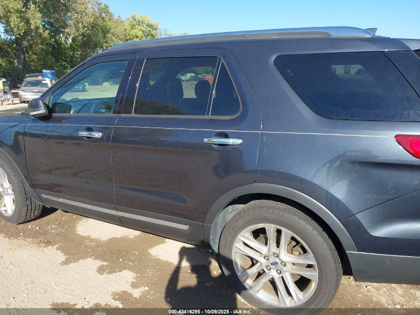 2017 Ford Explorer Limited VIN: 1FM5K7FH7HGB20706 Lot: 43416295