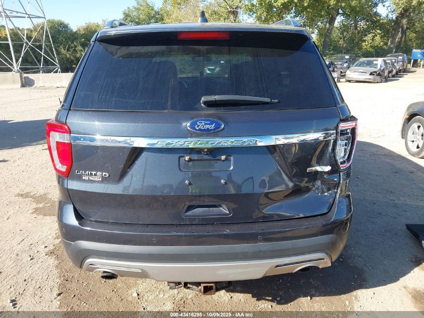 2017 Ford Explorer Limited VIN: 1FM5K7FH7HGB20706 Lot: 43416295