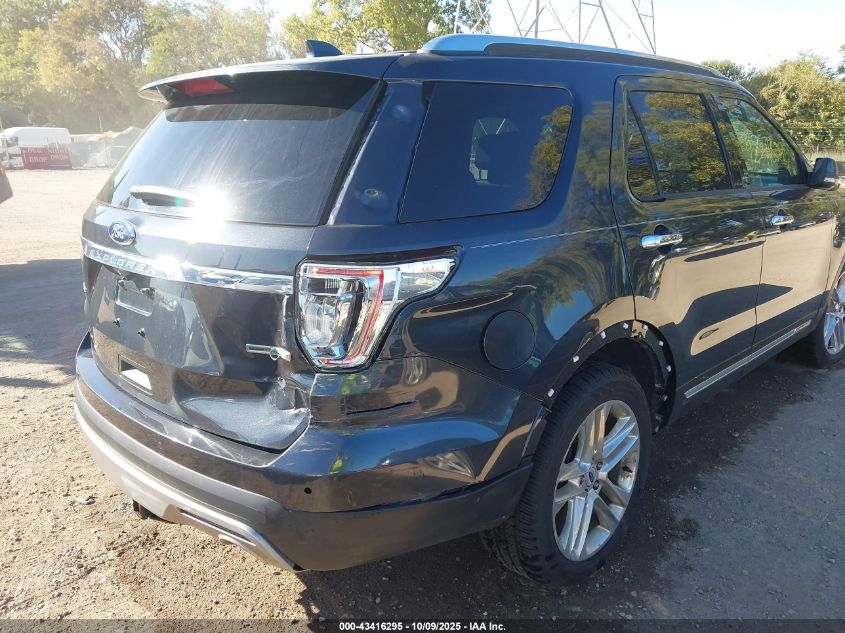 2017 Ford Explorer Limited VIN: 1FM5K7FH7HGB20706 Lot: 43416295
