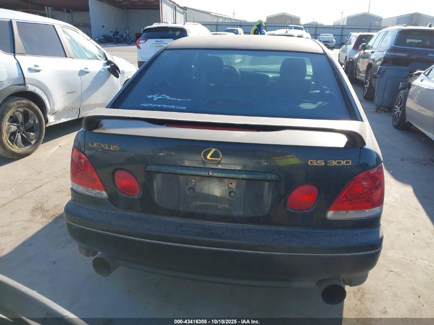 2002 Lexus Gs 300 VIN: JT8BD69S320162078 Lot: 43416308