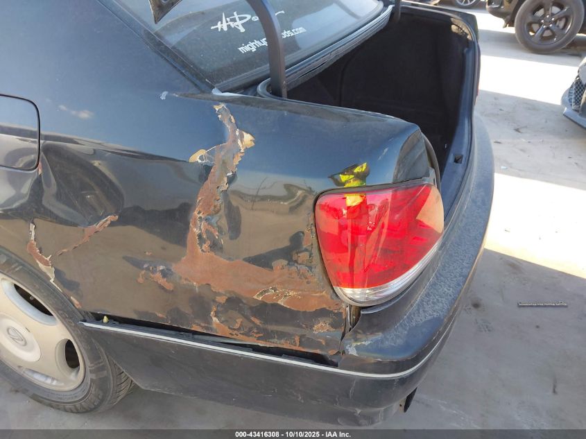 2002 Lexus Gs 300 VIN: JT8BD69S320162078 Lot: 43416308