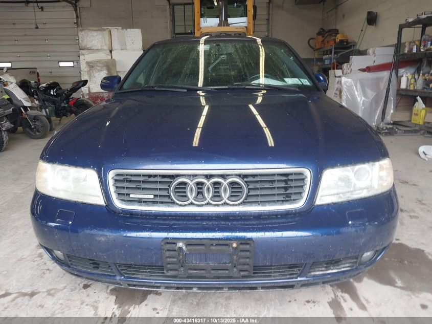 1999 Audi A4 1.8 T VIN: WAUCB28D2XA318441 Lot: 43416317