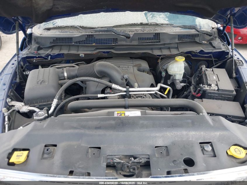 2017 Ram 1500 Lone Star Silver 4X4 5'7 Box VIN: 1C6RR7LT7HS845933 Lot: 43416318