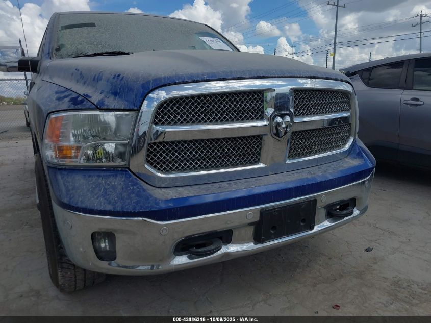 2017 Ram 1500 Lone Star Silver 4X4 5'7 Box VIN: 1C6RR7LT7HS845933 Lot: 43416318