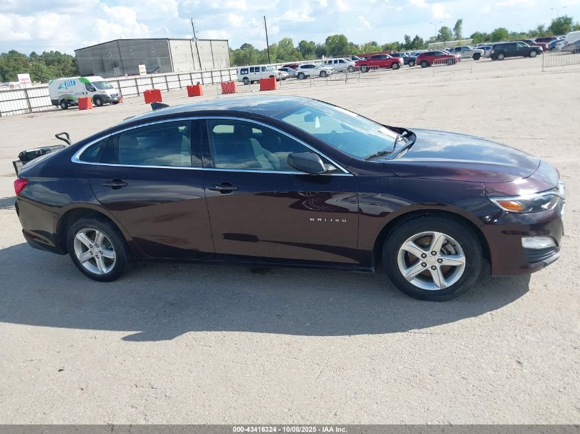 2020 Chevrolet Malibu Fwd Ls VIN: 1G1ZB5ST7LF016664 Lot: 43416324