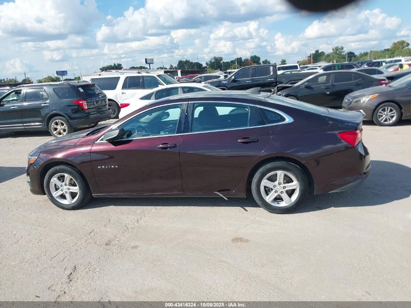 2020 Chevrolet Malibu Fwd Ls VIN: 1G1ZB5ST7LF016664 Lot: 43416324