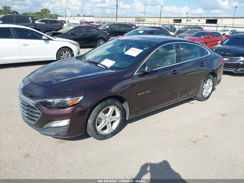 VIN 1G1ZB5ST7LF016664 2020 CHEVROLET MALIBU FWD LS