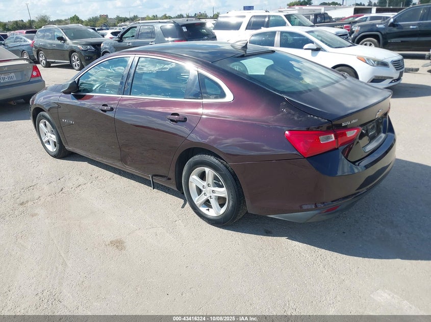 VIN 1G1ZB5ST7LF016664 2020 CHEVROLET MALIBU FWD LS