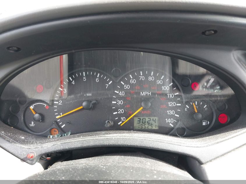 2002 Ford Focus Se/Ztw VIN: 1FAFP36322W233490 Lot: 43416348