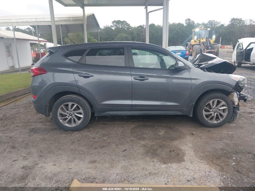 2018 Hyundai Tucson Se VIN: KM8J23A4XJU657699 Lot: 43416361