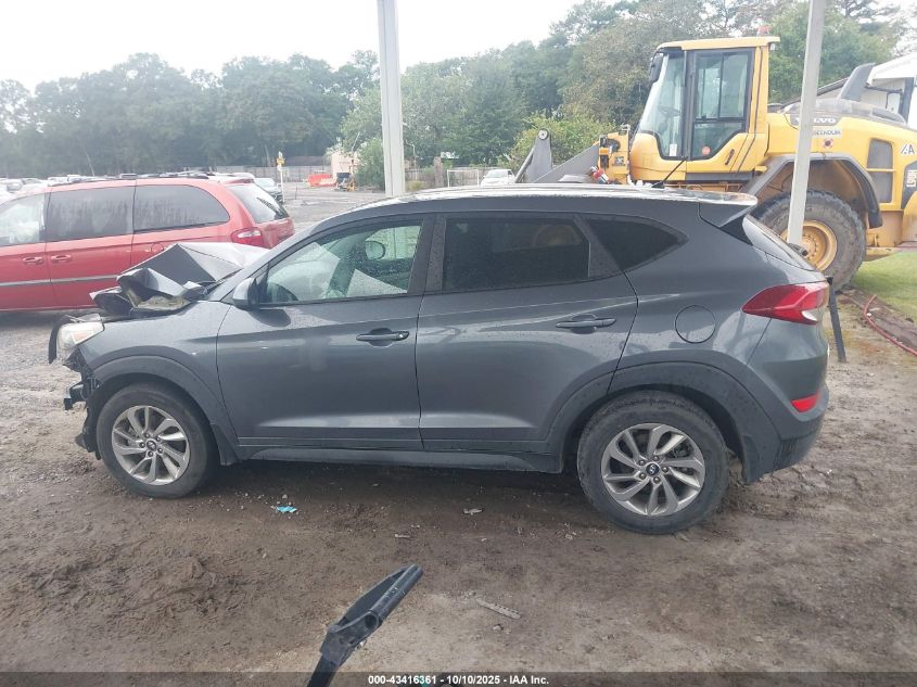 2018 Hyundai Tucson Se VIN: KM8J23A4XJU657699 Lot: 43416361