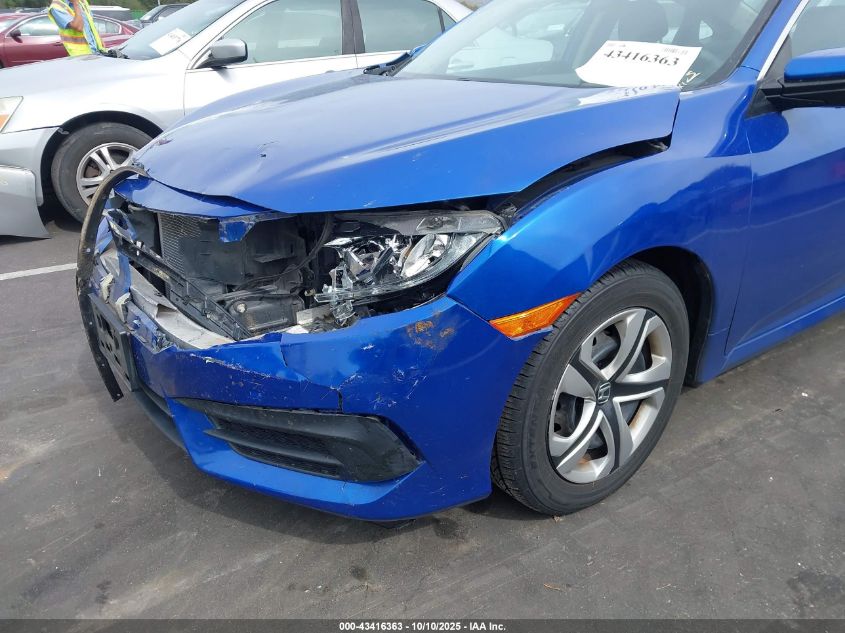 2017 Honda Civic Lx VIN: 2HGFC2F54HH574044 Lot: 43416363