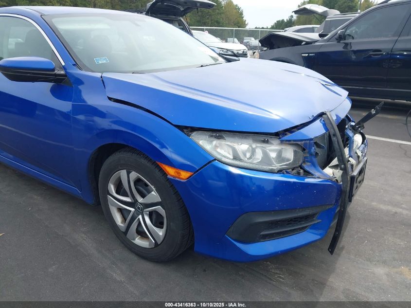 2017 Honda Civic Lx VIN: 2HGFC2F54HH574044 Lot: 43416363