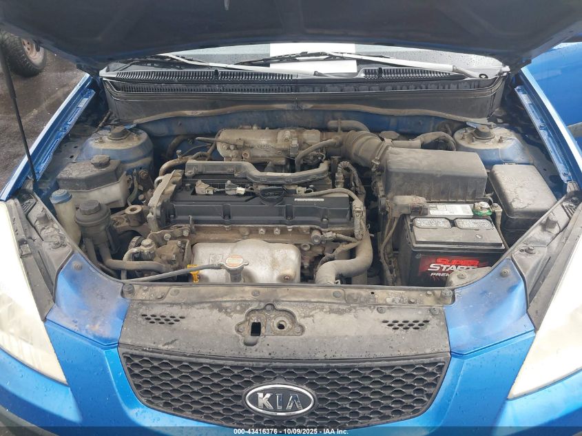 2008 Kia Rio Lx VIN: KNADE123986385628 Lot: 43416376