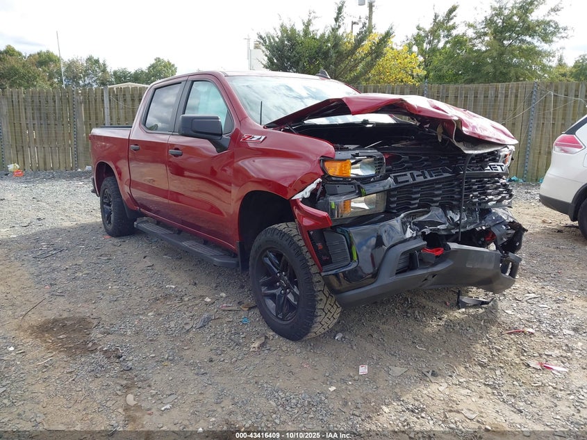 CHEVROLET SILVERADO 1500 4WD SHORT BED CUSTOM TRAIL BOSS