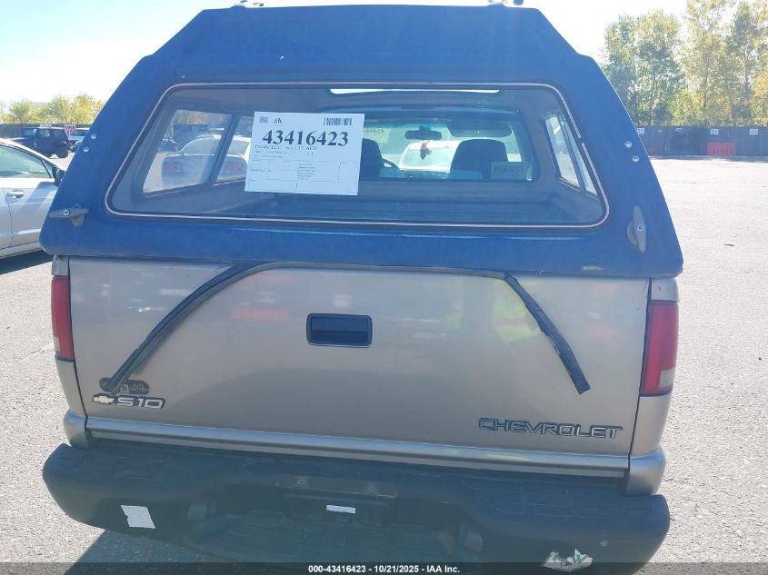 2003 Chevrolet S-10 VIN: 1GCCS14H738110062 Lot: 43416423