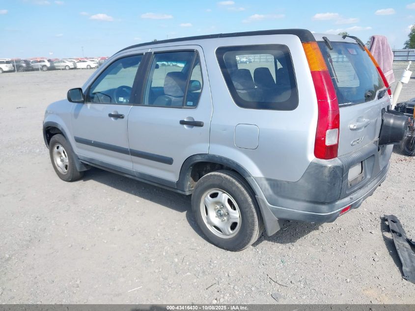 2003 Honda Cr-V Lx VIN: JHLRD78443C033763 Lot: 43416430