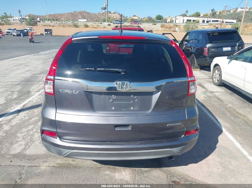 2016 Honda Cr-V Se VIN: 2HKRM3H46GH545802 Lot: 43416433