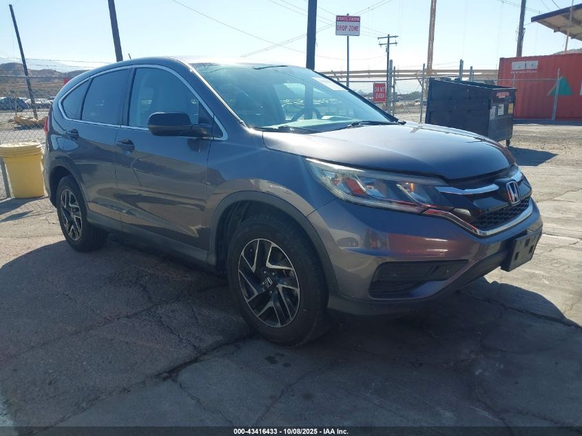 2016 Honda Cr-V Se VIN: 2HKRM3H46GH545802 Lot: 43416433