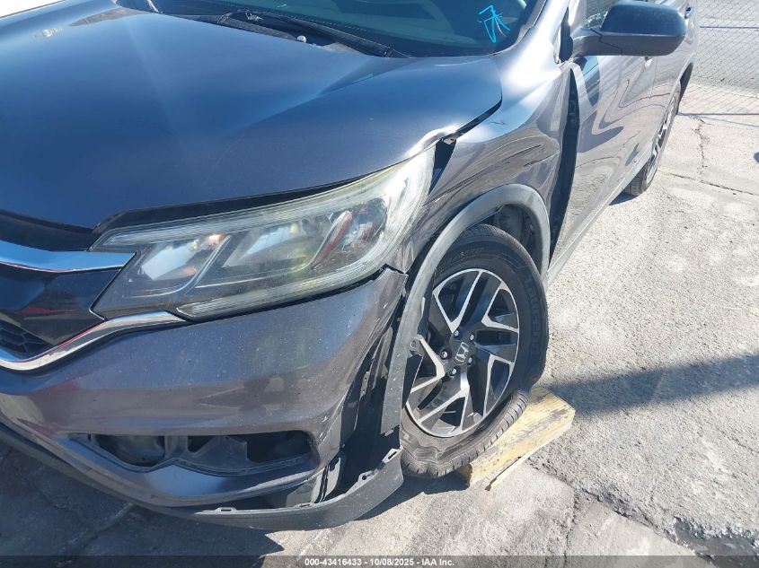 2016 Honda Cr-V Se VIN: 2HKRM3H46GH545802 Lot: 43416433