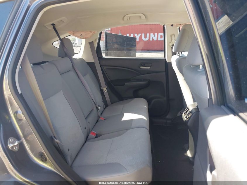 2016 Honda Cr-V Se VIN: 2HKRM3H46GH545802 Lot: 43416433