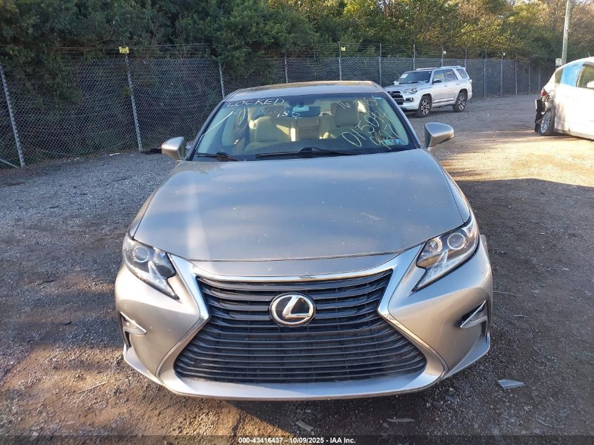2016 Lexus Es 350 VIN: 58ABK1GG5GU015094 Lot: 43416437