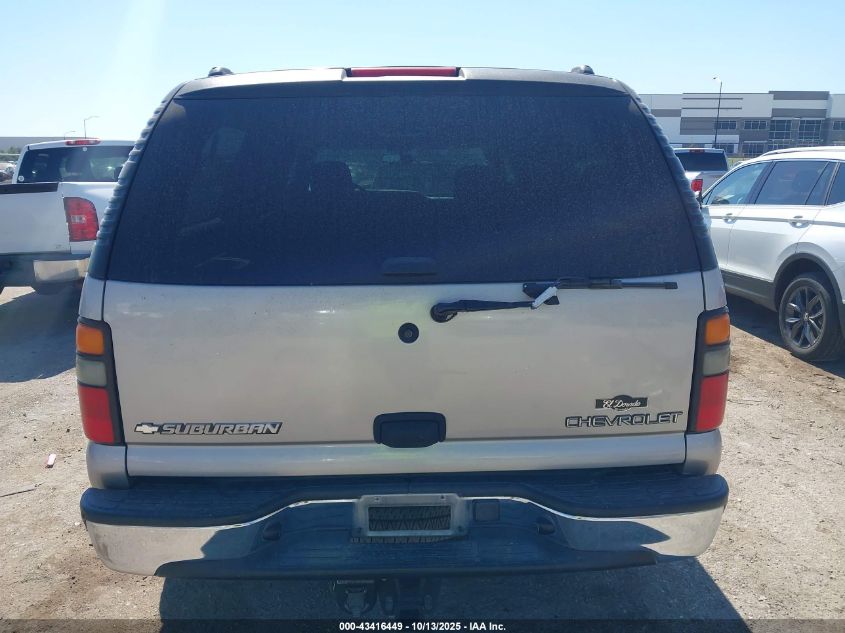 2005 Chevrolet Suburban 1500 Ls VIN: 3GNEC16Z95G177455 Lot: 43416449