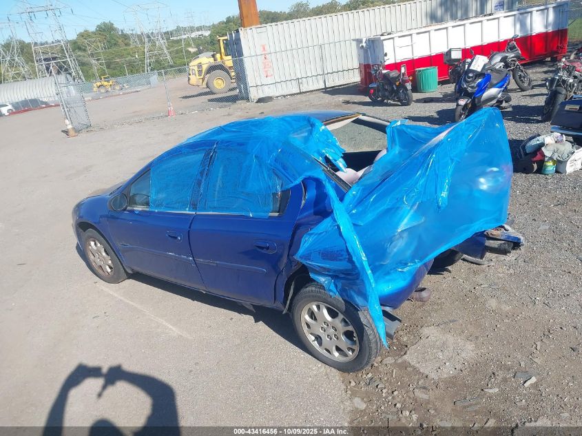 2004 Dodge Neon Sxt VIN: 1B3ES56C54D527403 Lot: 43416456