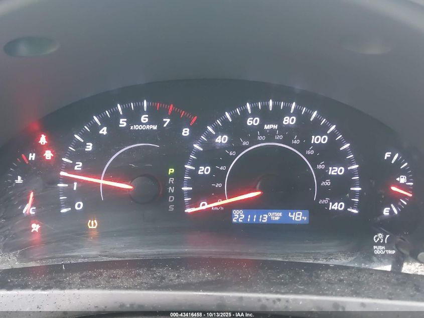 2010 Toyota Camry Le VIN: 4T1BF3EK9AU555134 Lot: 43416458