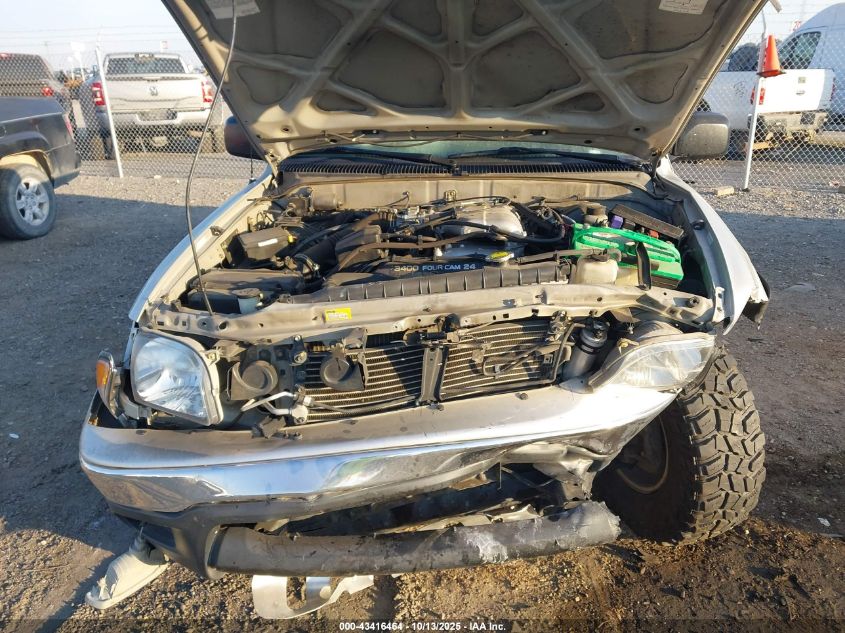 2004 Toyota Tacoma Base V6 VIN: 5TEWN72N74Z333489 Lot: 43416464