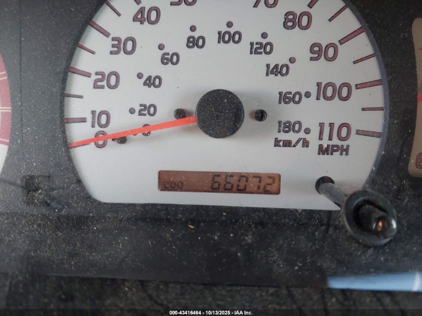 2004 Toyota Tacoma Base V6 VIN: 5TEWN72N74Z333489 Lot: 43416464