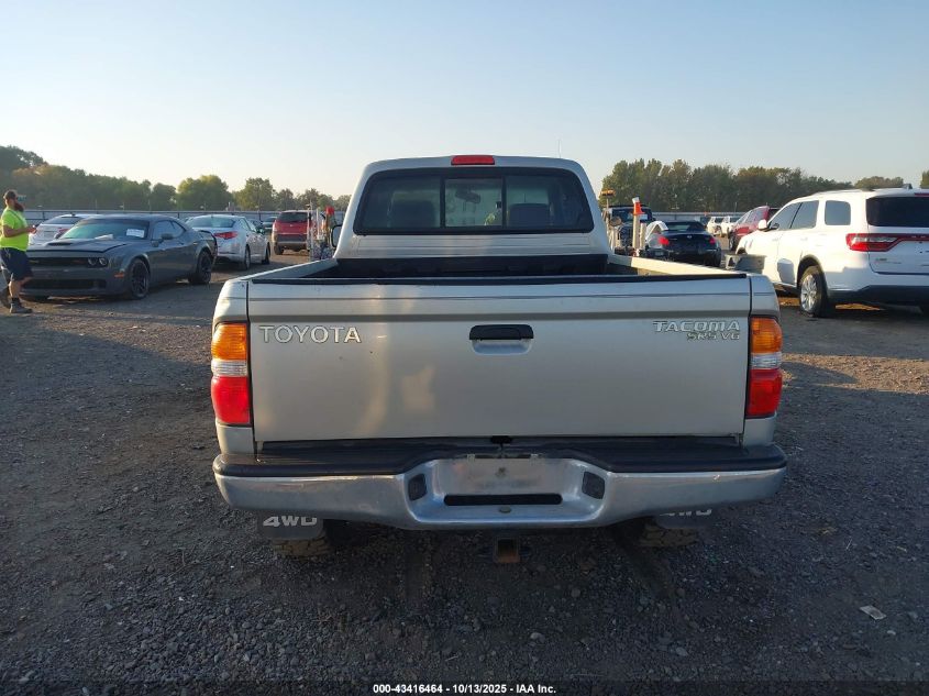 2004 Toyota Tacoma Base V6 VIN: 5TEWN72N74Z333489 Lot: 43416464