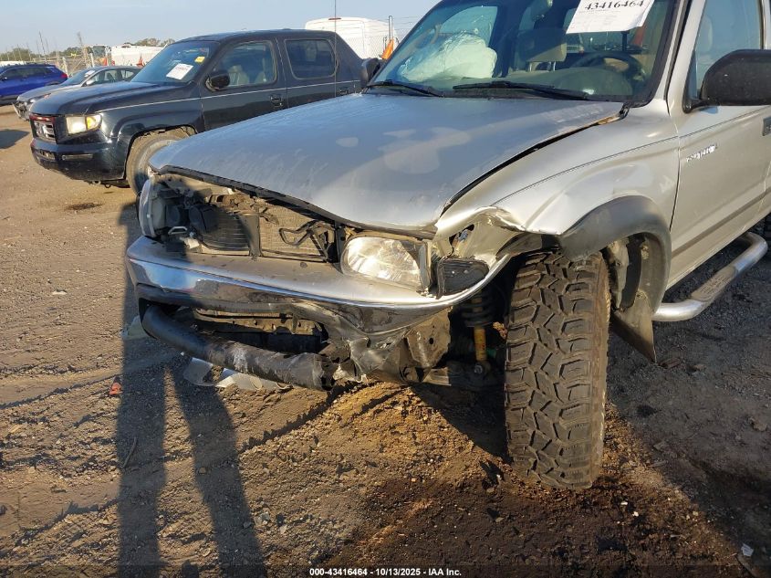 2004 Toyota Tacoma Base V6 VIN: 5TEWN72N74Z333489 Lot: 43416464
