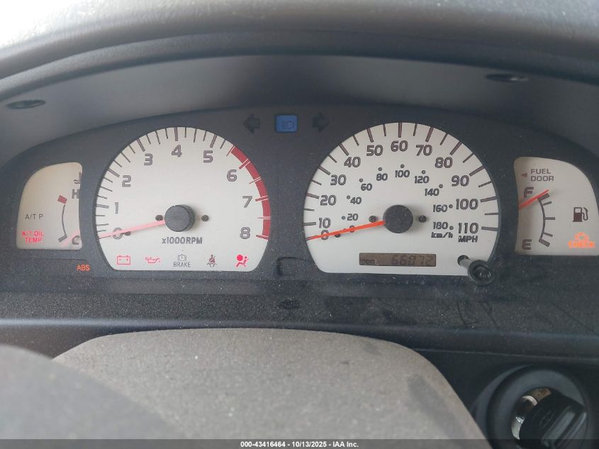 2004 Toyota Tacoma Base V6 VIN: 5TEWN72N74Z333489 Lot: 43416464