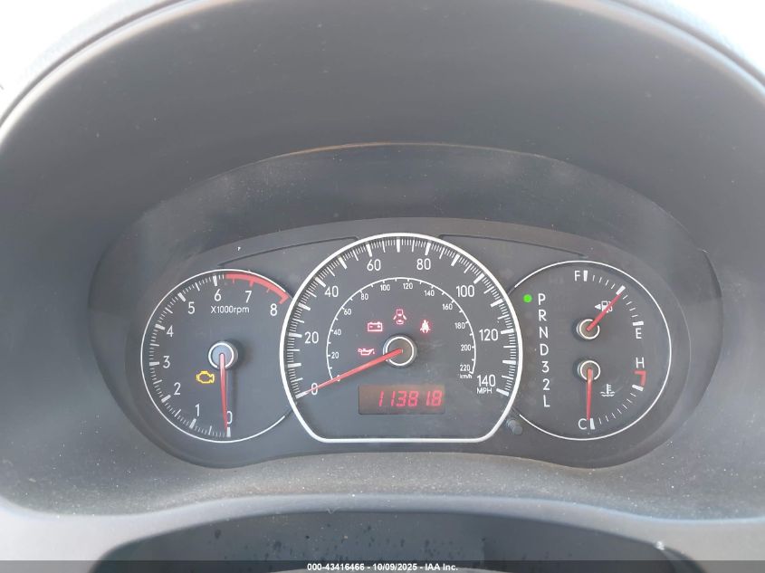 2009 Suzuki Sx4 Technology VIN: JS2YB413496201946 Lot: 43416466