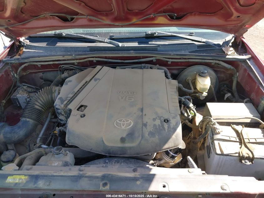 2005 Toyota Tacoma Prerunner V6 VIN: 5TEJU62N25Z127375 Lot: 43416471