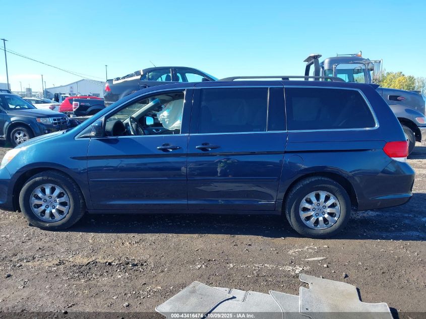 2009 Honda Odyssey Ex-L VIN: 5FNRL38649B403809 Lot: 43416474