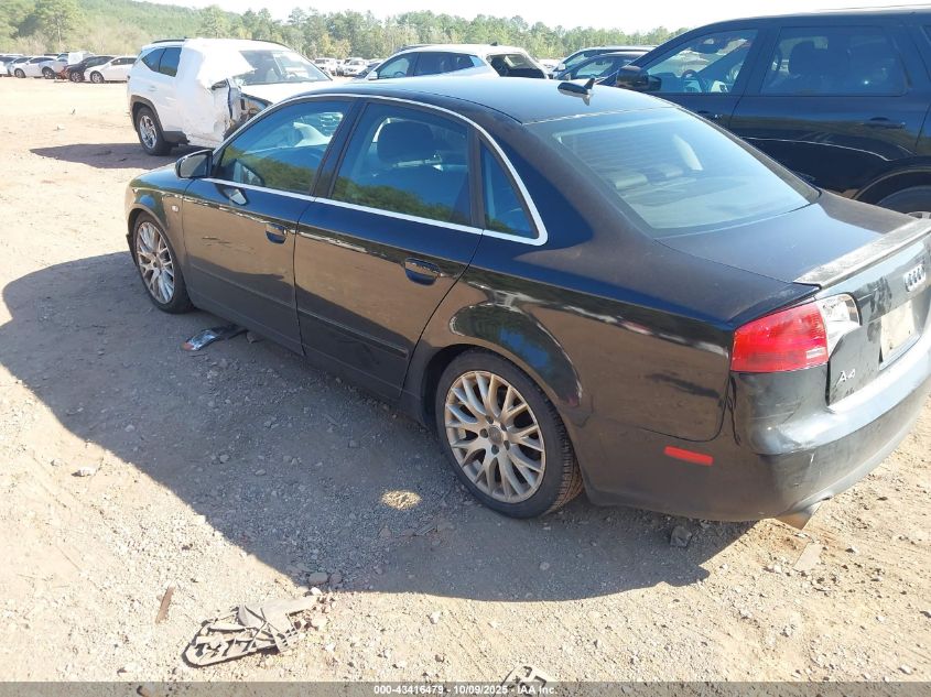 2006 Audi A4 2.0T VIN: WAUDF78E16A225830 Lot: 43416479