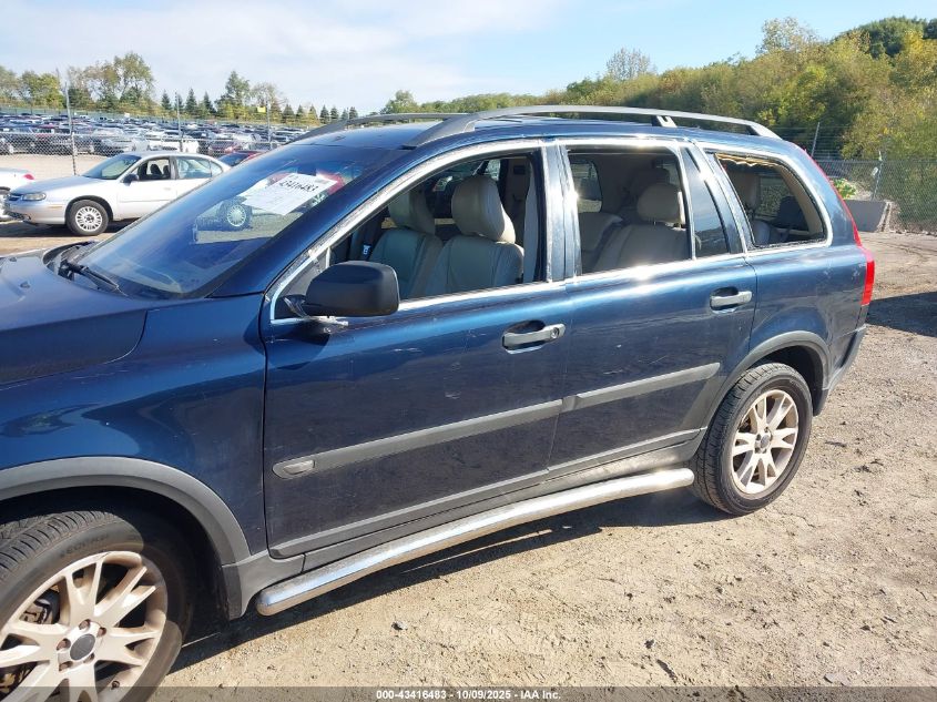 2004 Volvo Xc90 T6 VIN: YV1CZ91H541074665 Lot: 43416483